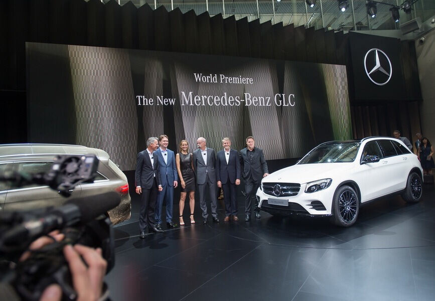 Mercedes GLC Weltpremiere Metzingen 2015