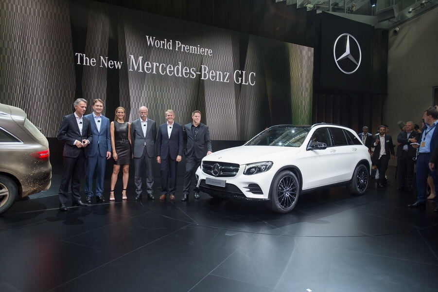 Mercedes GLC Weltpremiere Metzingen 2015