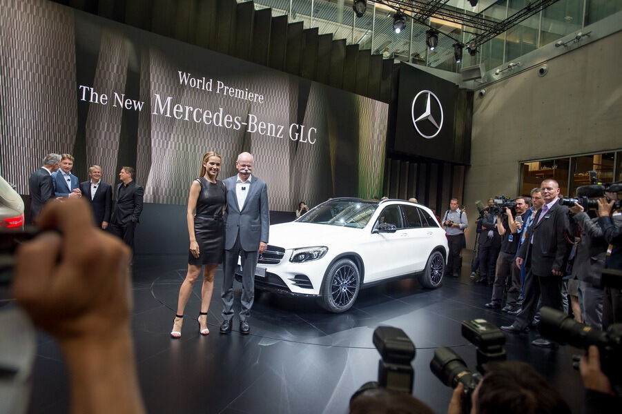 Mercedes GLC Weltpremiere Metzingen 2015