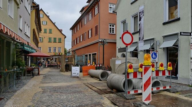 Die Chancen stehen gut, dass in diesem Abschnitt der Oberamteistraße zwischen Kanzleistraße und Fußgängerzone die Oberfläche nac