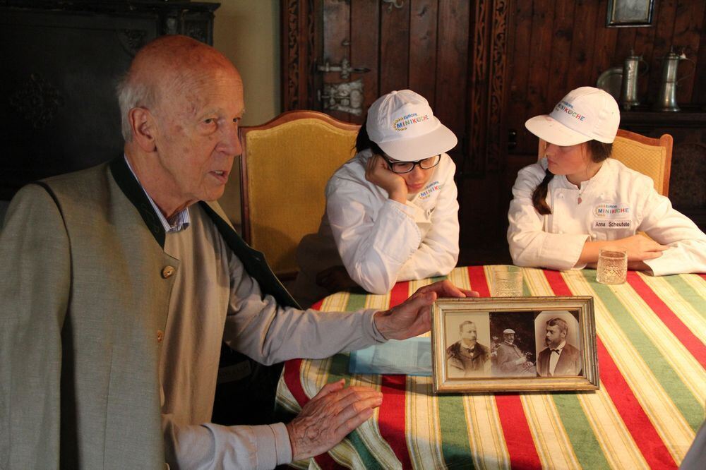 Miniköche auf Schloss Ehrenfels 2015