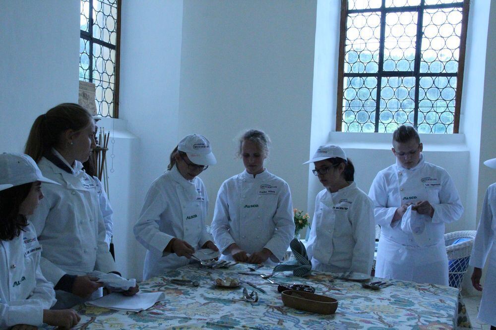 Miniköche auf Schloss Ehrenfels 2015