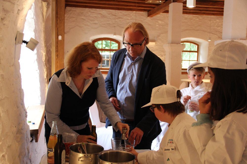 Miniköche auf Schloss Ehrenfels 2015