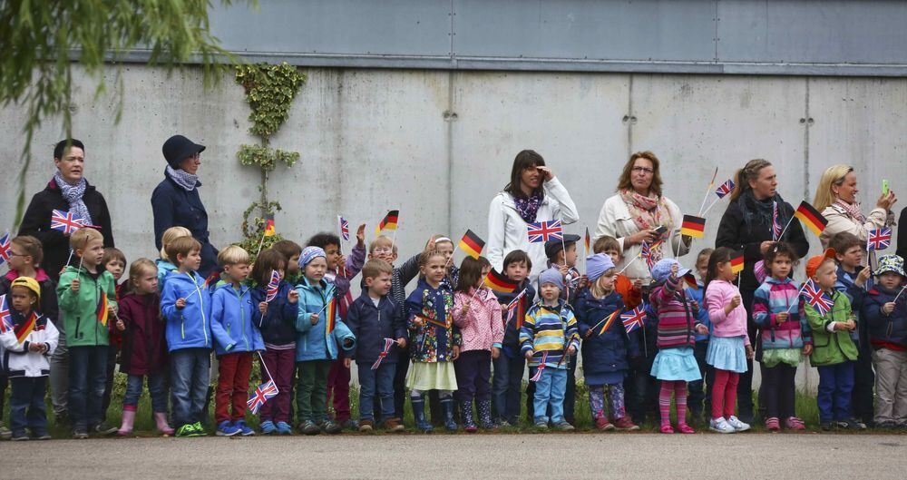 Die Queen zu Besuch in Deutschland