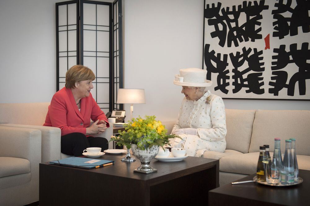 Die Queen zu Besuch in Deutschland