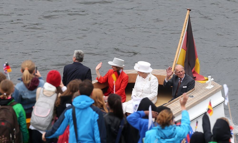 Die Queen zu Besuch in Deutschland