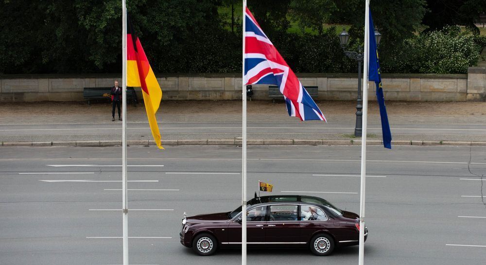 Die Queen zu Besuch in Deutschland