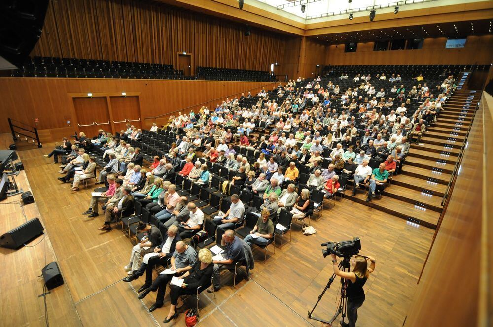 Bürgerversammlung zur Stadtkreisgründung Reutlingen