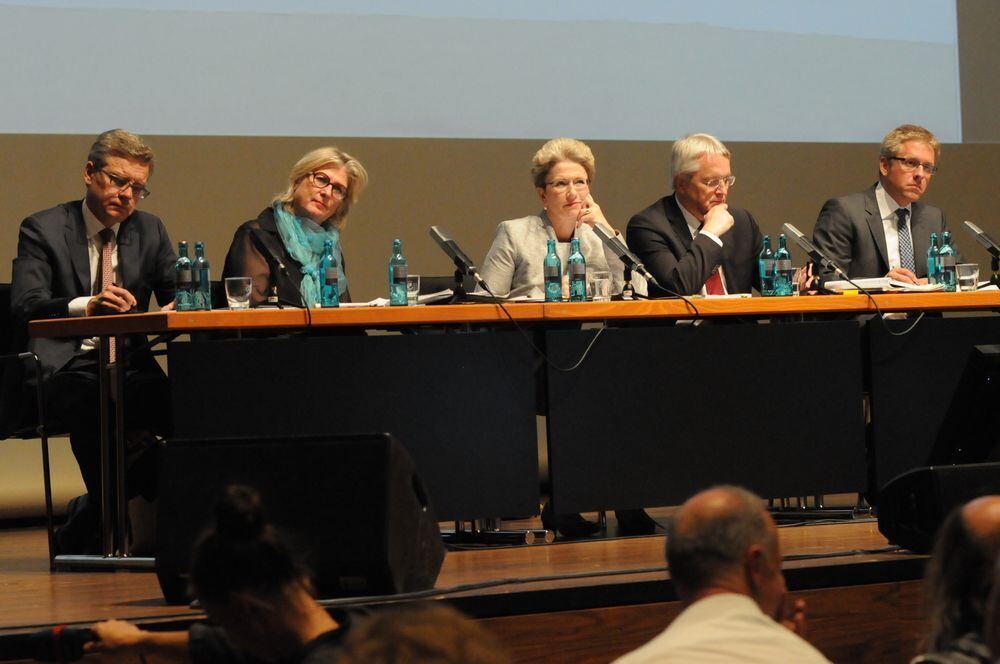 Bürgerversammlung zur Stadtkreisgründung Reutlingen