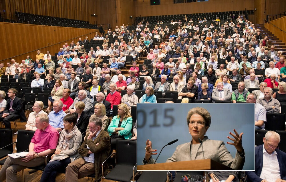 Bürgerversammlung zur Stadtkreisgründung Reutlingen 09.07.2015