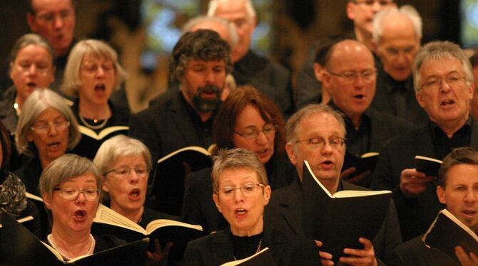 Die Marienkantorei singt Geistliches von Rutter und Poulenc. GEA-ARCHIVFOTO: AKR