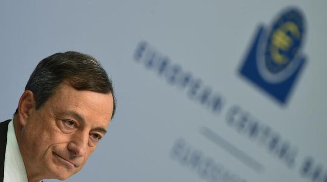 Mario Draghi, Präsident der Europäischen Zentralbank (EZB). Foto: Arne Dedert/dpa