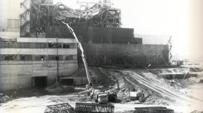 Reaktorkatastrophe in Tschernobyl. FOTO: ARCHIV