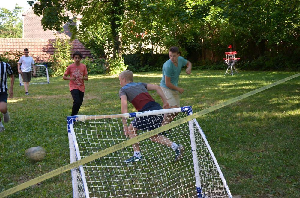 Spendenlauf Friedrich-Schiller-Gymnasium Pfullingen Juli 2015