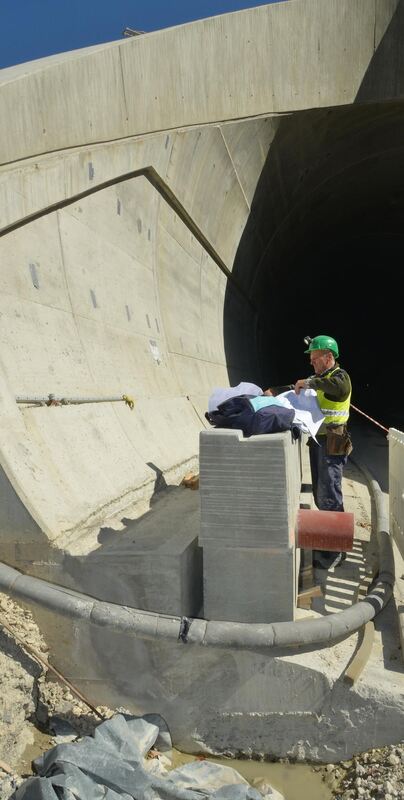 Scheibengipfeltunnel im August 2015