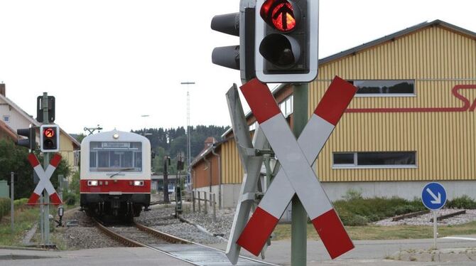 Bis hierher und nicht weiter: Ab heute hat der Straßenverkehr von Münsingen in Richtung Lautertal voraussichtlich eine Woche lan