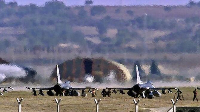 Von Incirlik aus haben die amerikanischen Kampfjets deutlich kürzere Flugzeiten bei ihren Einsätzen gegen den IS. Foto: Tarik