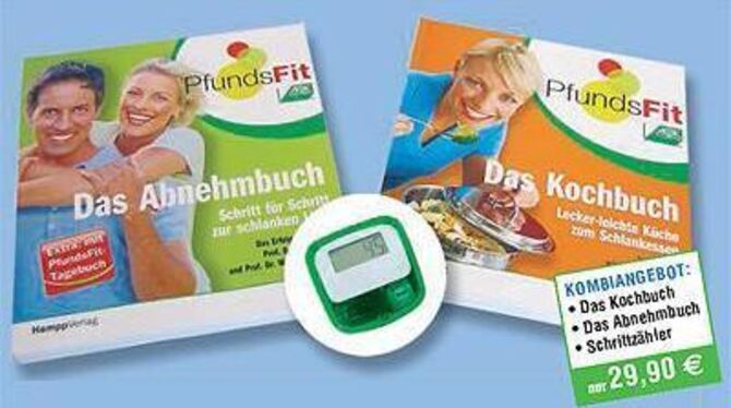 Lesen Sie sich fit mit den Büchern zur PfundsFit-Aktion.