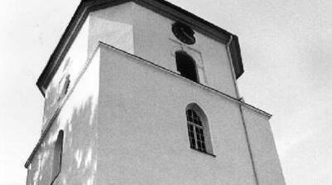 Turm der Johanneskirche: In der Kirche selbst herrscht Winterruhe. GEA-ARCHIV-FOTO