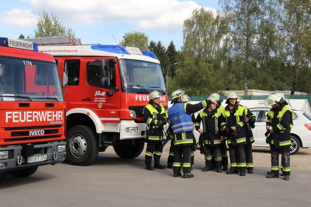 Hauptübung der Feuerwehr Engstingen