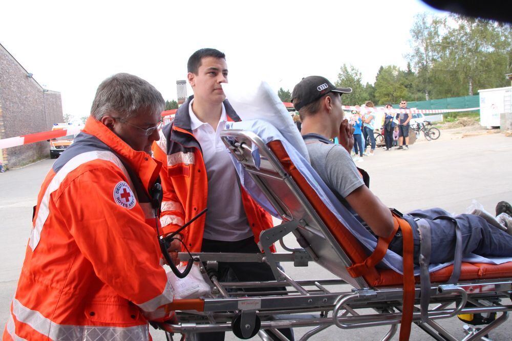 Hauptübung der Feuerwehr Engstingen