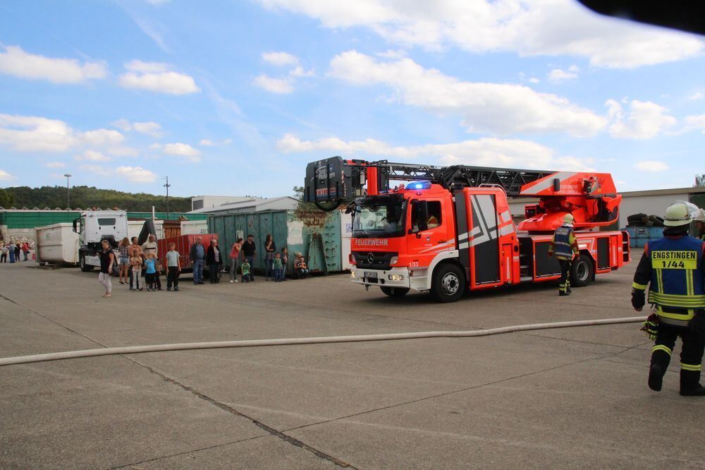 Hauptübung der Feuerwehr Engstingen