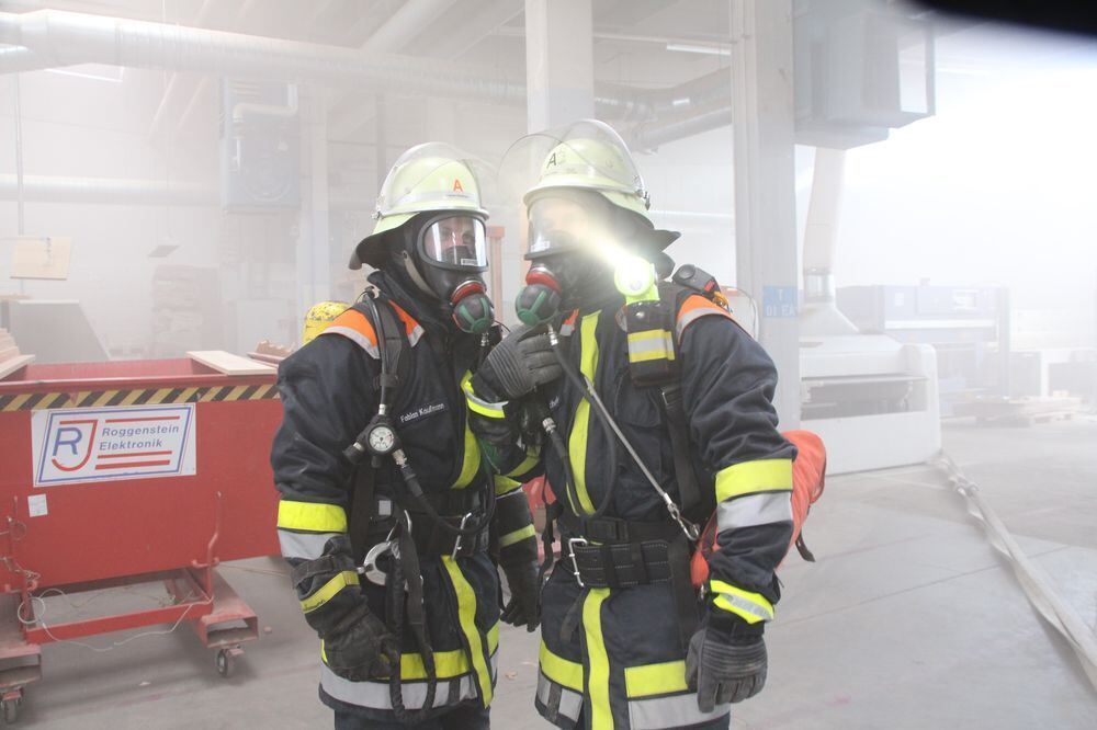 Hauptübung der Feuerwehr Engstingen