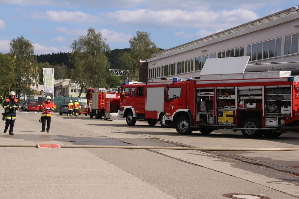 Hauptübung der Feuerwehr Engstingen