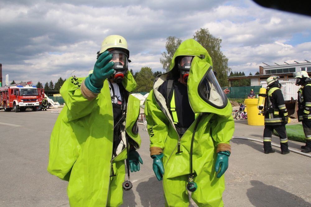 Hauptübung der Feuerwehr Engstingen