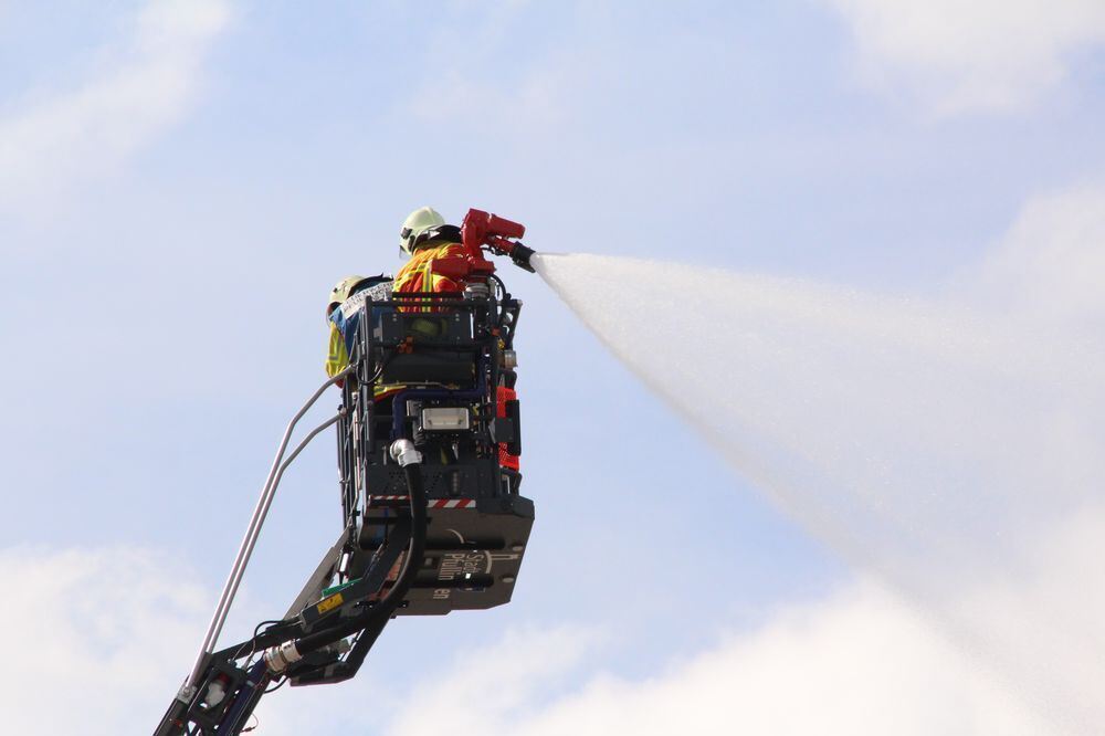 Hauptübung der Feuerwehr Engstingen