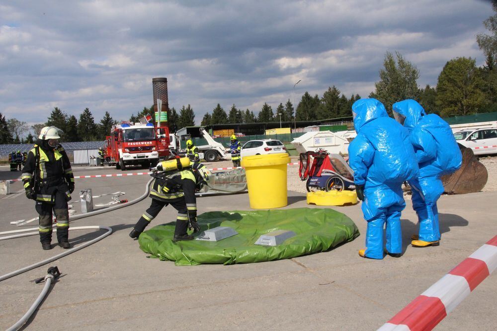 Hauptübung der Feuerwehr Engstingen