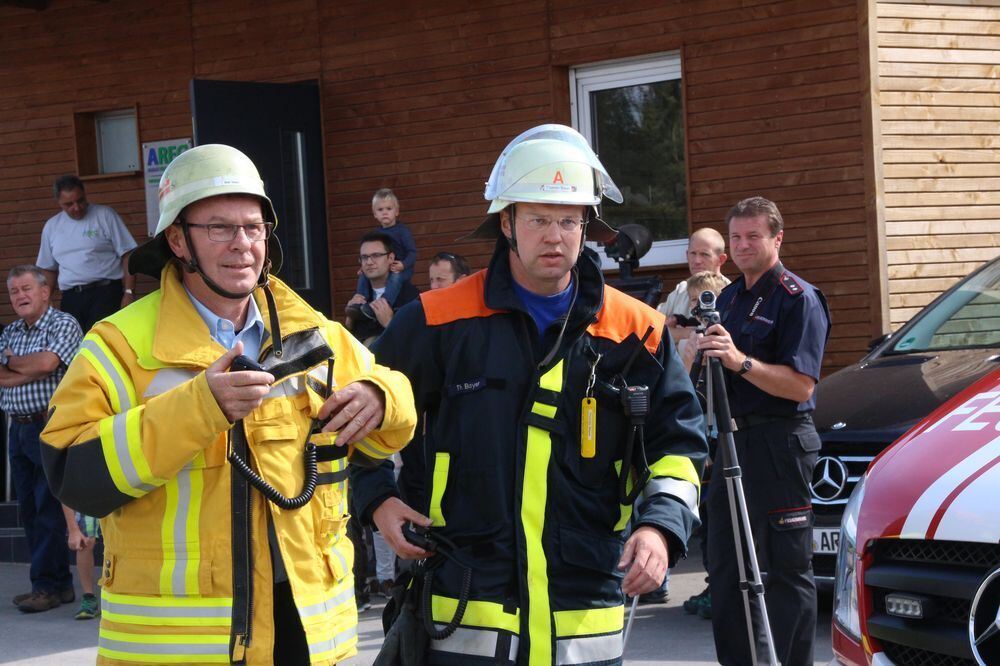 Hauptübung der Feuerwehr Engstingen