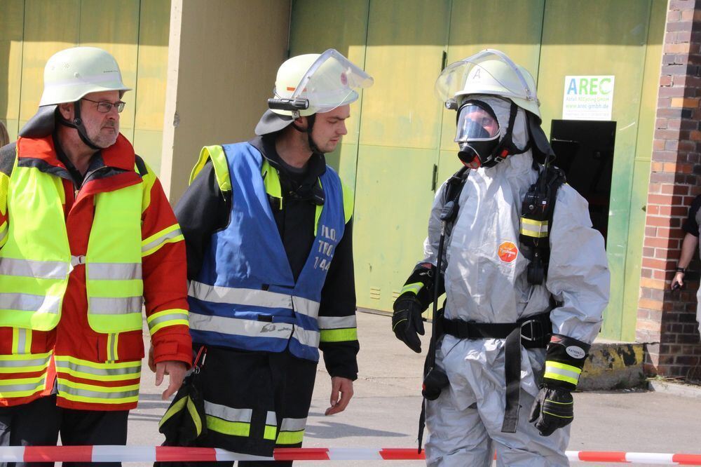 Hauptübung der Feuerwehr Engstingen