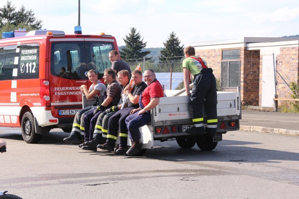 Hauptübung der Feuerwehr Engstingen