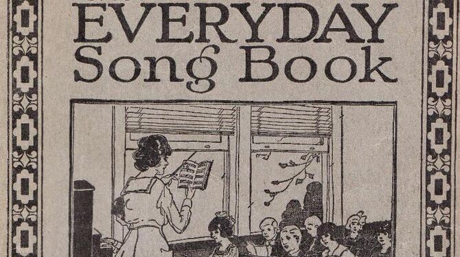 Eine Kopie des »Every Day Songbook«. Foto: Wolf Haldenstein