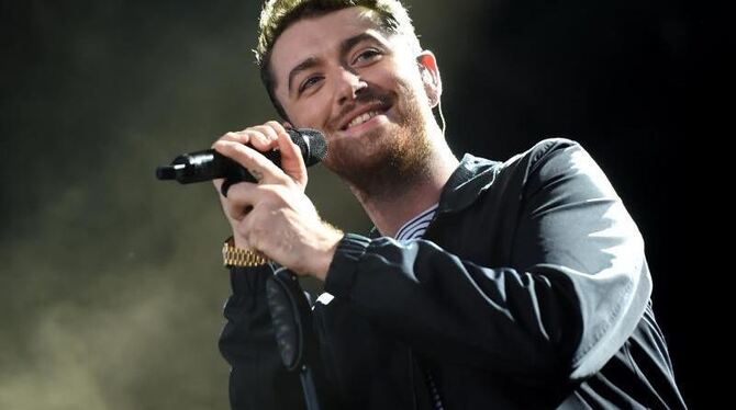 Sein Ziel: Sam Smith will mit den anderen Bond-Songs mithalten. Foto: Britta Pedersen