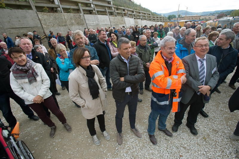 Bürgerfest beim Scheibengipfeltunnel Oktober 2015