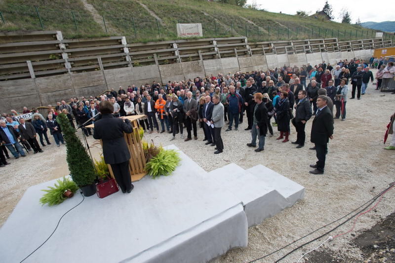 Bürgerfest beim Scheibengipfeltunnel Oktober 2015