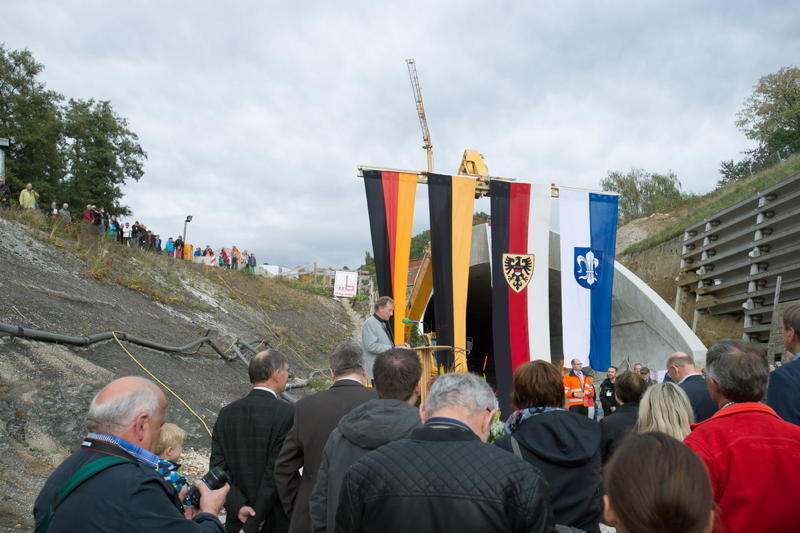 Bürgerfest beim Scheibengipfeltunnel Oktober 2015