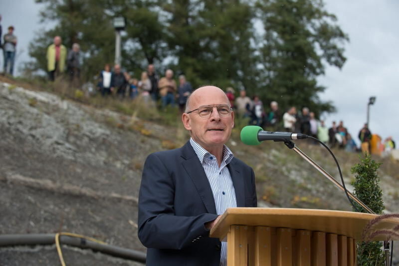 Bürgerfest beim Scheibengipfeltunnel Oktober 2015