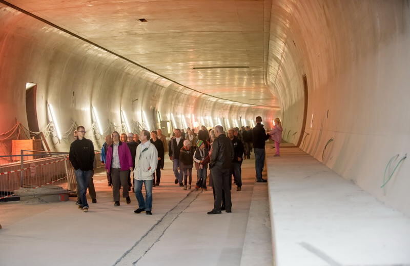 Bürgerfest beim Scheibengipfeltunnel Oktober 2015