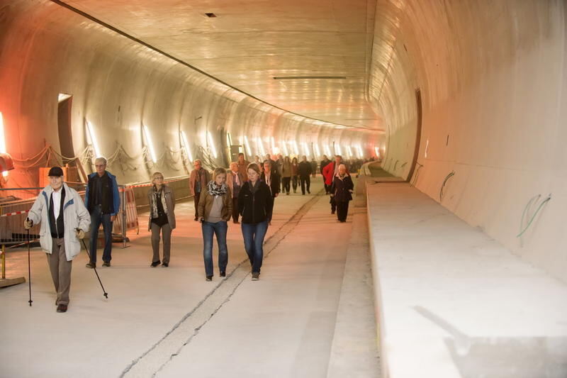 Bürgerfest beim Scheibengipfeltunnel Oktober 2015