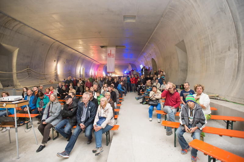 Bürgerfest beim Scheibengipfeltunnel Oktober 2015