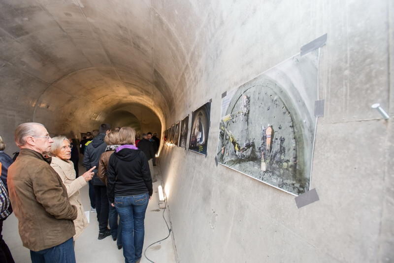 Bürgerfest beim Scheibengipfeltunnel Oktober 2015