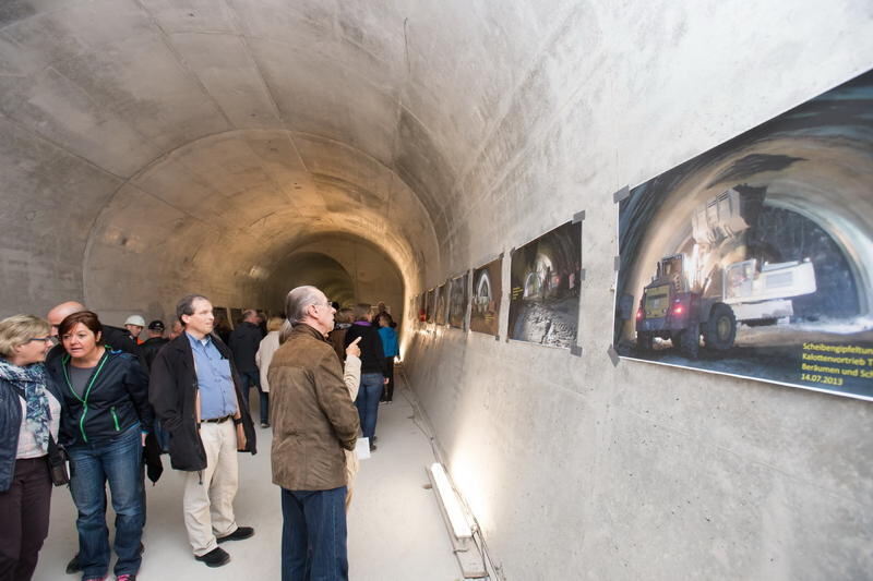 Bürgerfest beim Scheibengipfeltunnel Oktober 2015