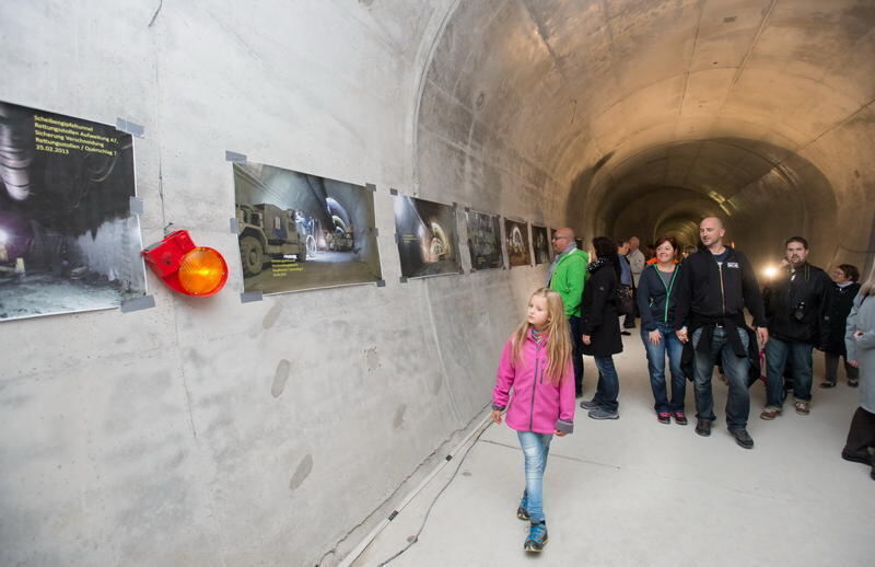 Bürgerfest beim Scheibengipfeltunnel Oktober 2015