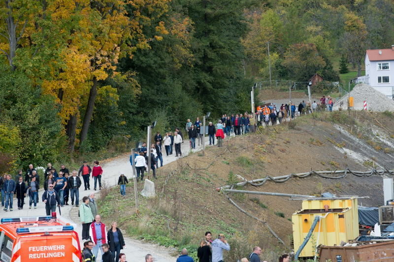 Bürgerfest beim Scheibengipfeltunnel Oktober 2015