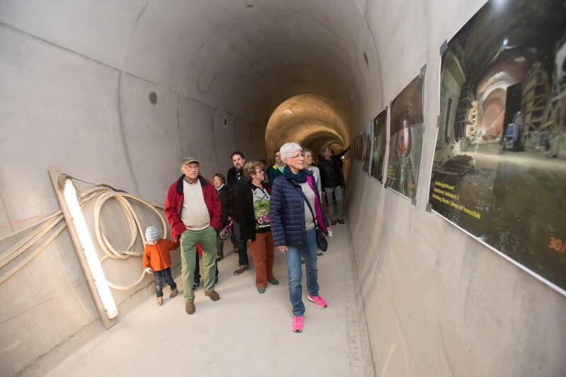 Bürgerfest beim Scheibengipfeltunnel Oktober 2015