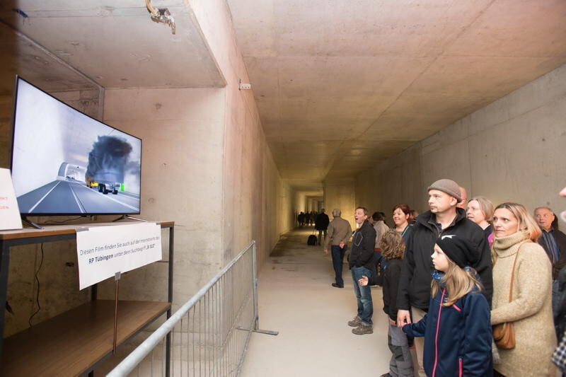 Bürgerfest beim Scheibengipfeltunnel Oktober 2015