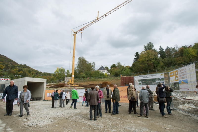 Bürgerfest beim Scheibengipfeltunnel Oktober 2015